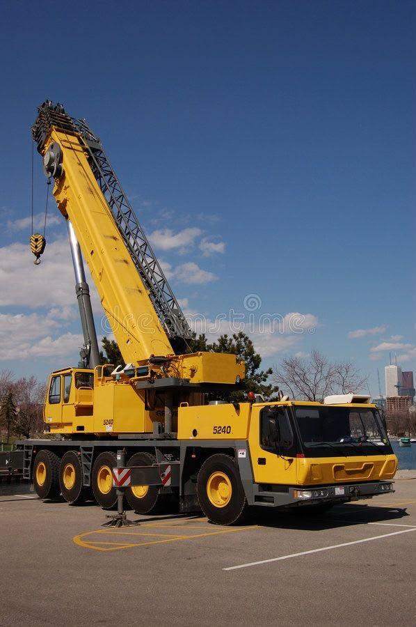 Excavator at work