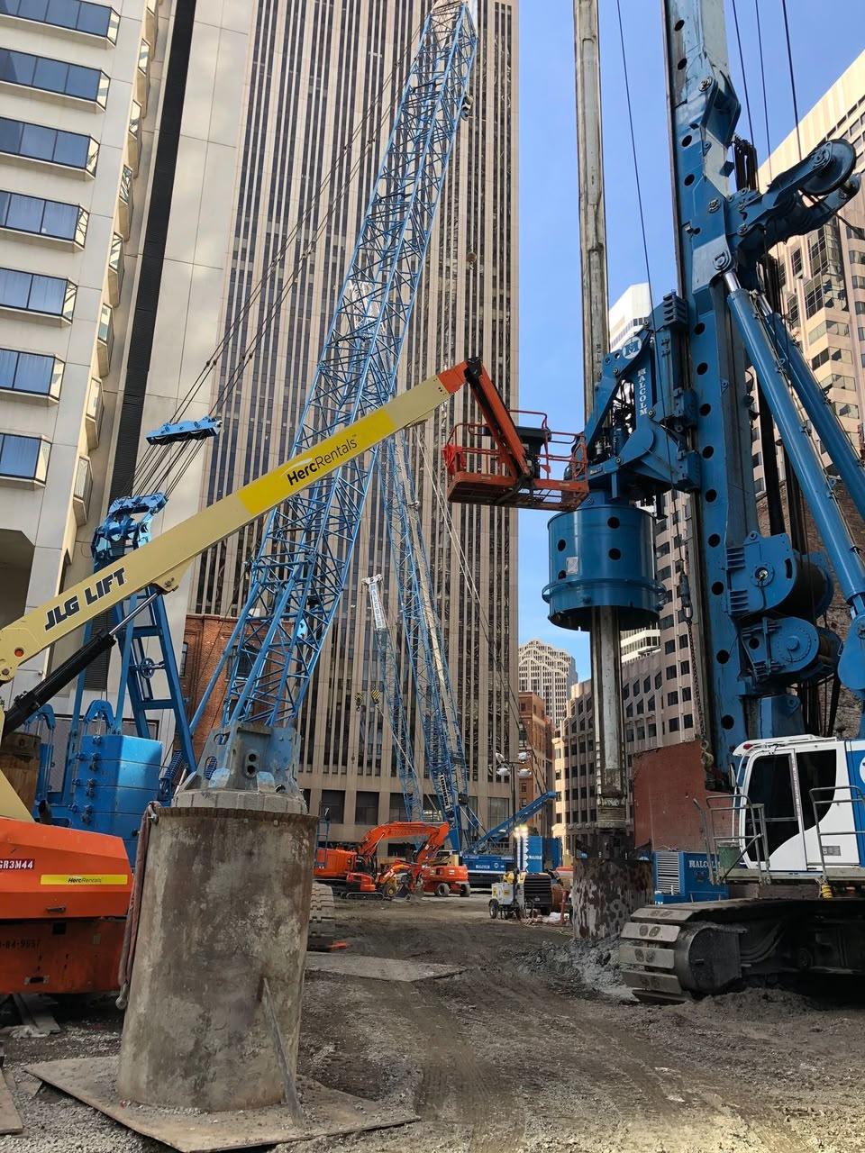 Site machinery